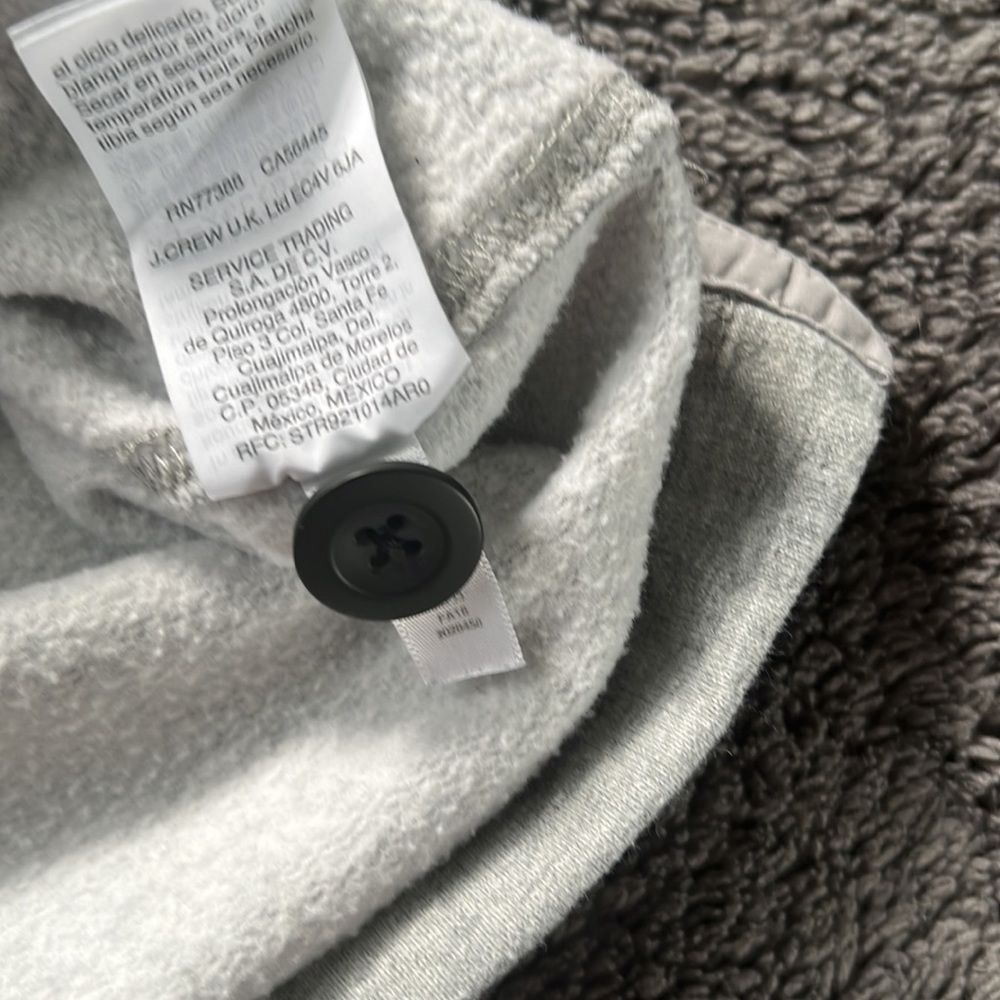 J Crew grey pullover - Picture 6 of 8